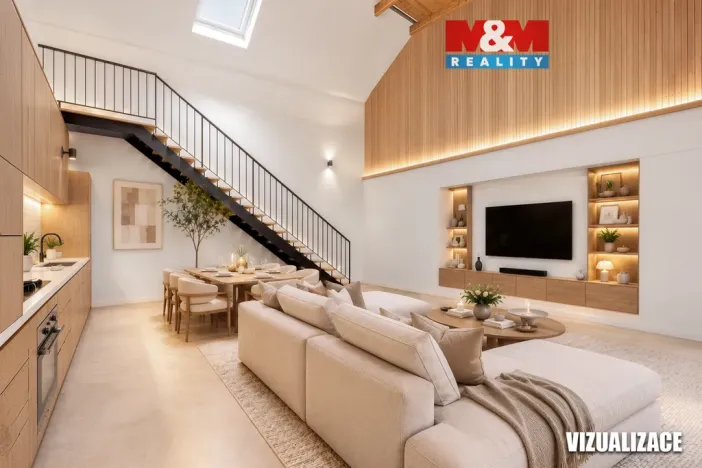 Pronájem bytu 3+kk, Zásmuky - Nesměň, 82 m2