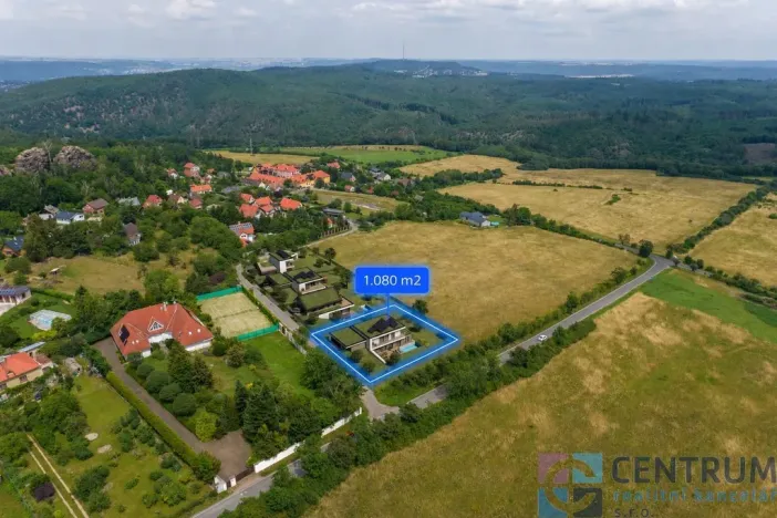 Prodej pozemku pro bydlení, Černolice, Všenorská, 1080 m2