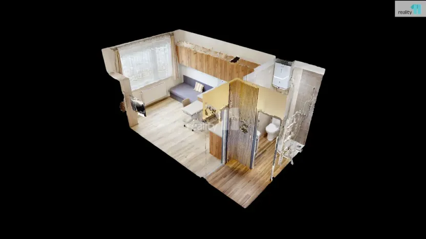 Pronájem bytu 1+kk, Humpolec, Na Rybníčku, 19 m2