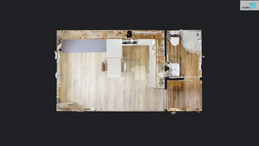 Pronájem bytu 1+kk, Humpolec, Na Rybníčku, 19 m2