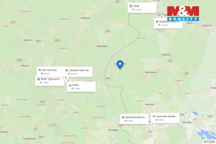 Prodej pozemku pro bydlení, Žandov - Velká Javorská, 770 m2