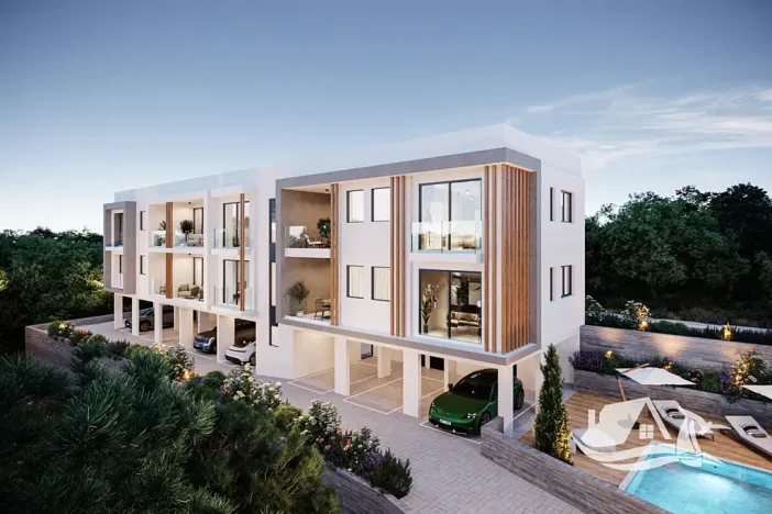 Prodej bytu 2+1, Pafos, Kypr, 77 m2