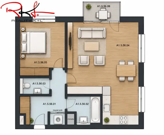 Prodej bytu 3+kk, Praha, Schoellerova, 65 m2