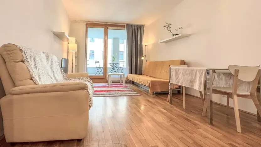 Pronájem bytu 1+kk, Praha - Žižkov, Havlíčkovo náměstí, 29 m2