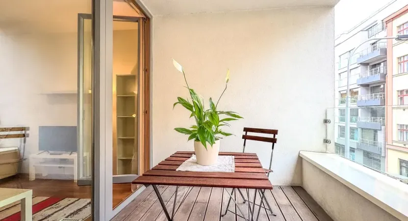 Pronájem bytu 1+kk, Praha - Žižkov, Havlíčkovo náměstí, 29 m2