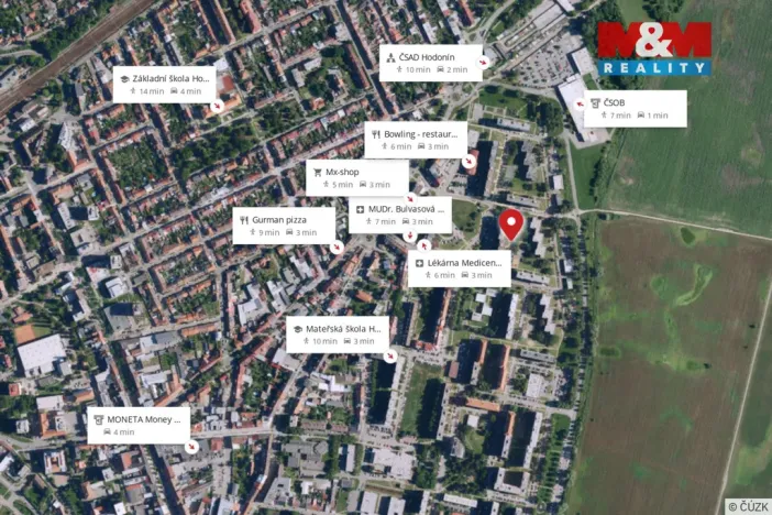 Prodej bytu 1+1, Hodonín, Vřesová, 55 m2
