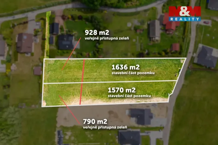 Prodej pozemku pro bydlení, Třinec - Nebory, 4924 m2