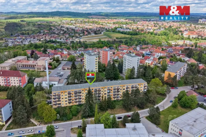Prodej bytu 3+kk, Třebíč - Borovina, Lidická, 62 m2