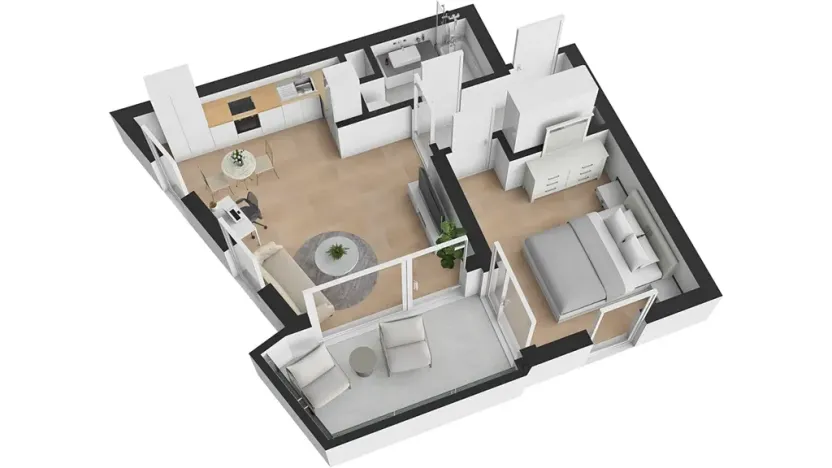Prodej bytu 2+kk, Praha - Nusle, Pod Děkankou, 57 m2