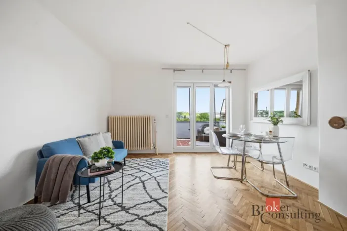 Prodej bytu 1+1, Praha - Podolí, Podolská, 39 m2