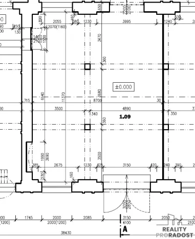 Pronájem skladu, Blansko, 102 m2