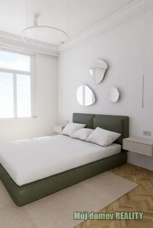 Pronájem bytu 2+kk, Praha - Nové Město, Na Zderaze, 46 m2
