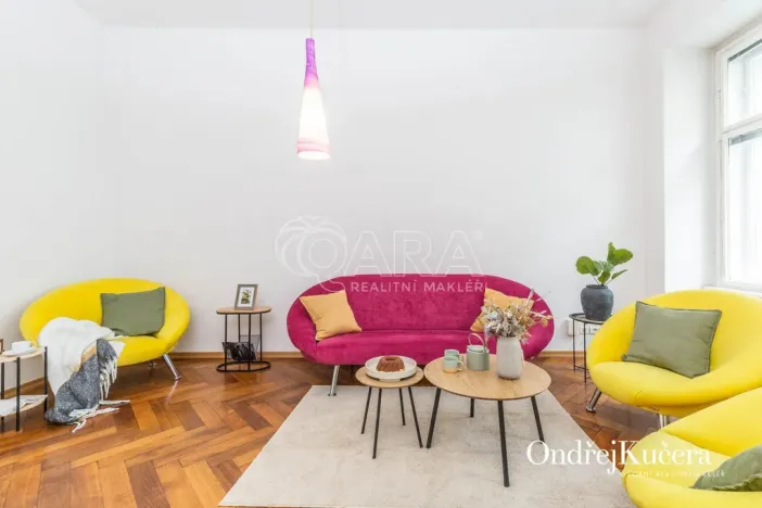 Prodej bytu 3+1, Praha - Malá Strana, Mělnická, 90 m2