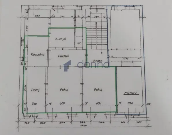 Pronájem bytu 3+kk, Praha, Jagellonská, 95 m2