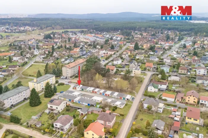 Prodej garáže, Zruč-Senec, 20 m2