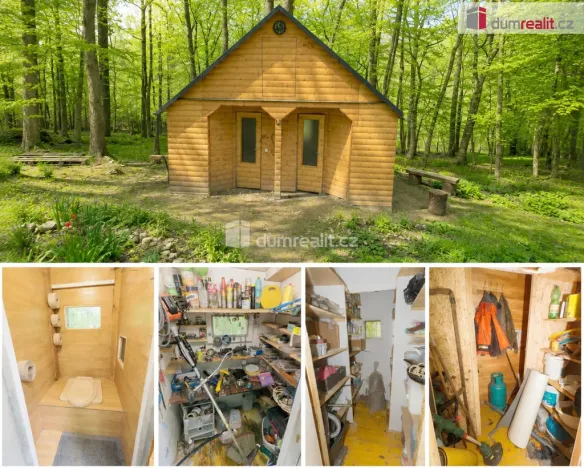 Prodej chaty, Jílové u Prahy - Luka pod Medníkem, 60 m2