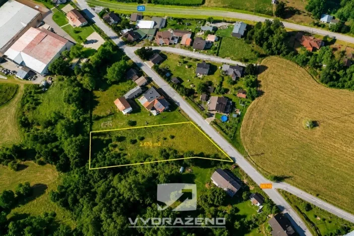 Prodej louky, Pěnčín, 2670 m2