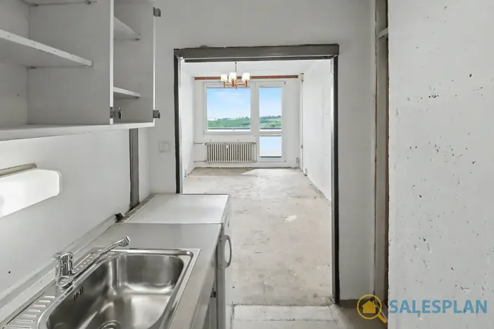Prodej bytu 2+kk, Praha - Záběhlice, Choceradská, 51 m2