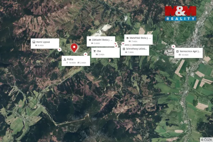 Prodej rodinného domu, Lipová-lázně - Horní Lipová, 290 m2