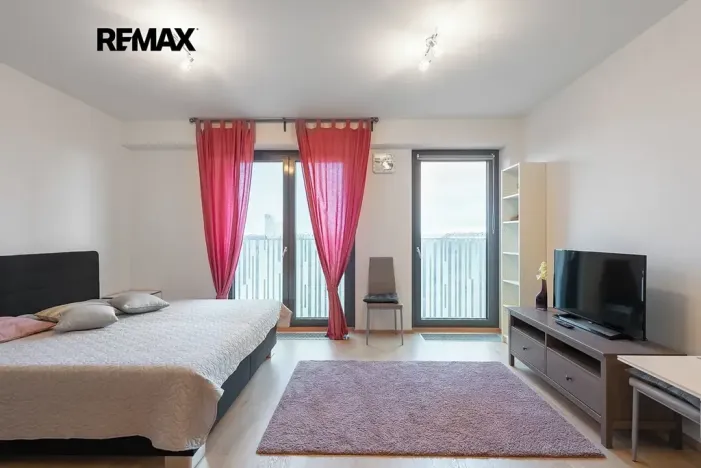 Pronájem bytu 1+kk, Praha - Žižkov, Olšanská, 37 m2