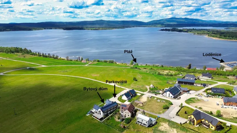 Prodej bytu 2+kk, Frymburk - Kovářov, 45 m2