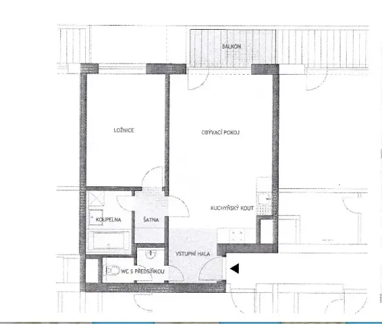 Pronájem bytu 2+kk, Praha, 59 m2