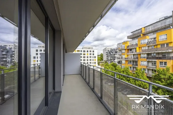 Pronájem bytu 2+kk, Praha - Vysočany, Gerstelova, 52 m2
