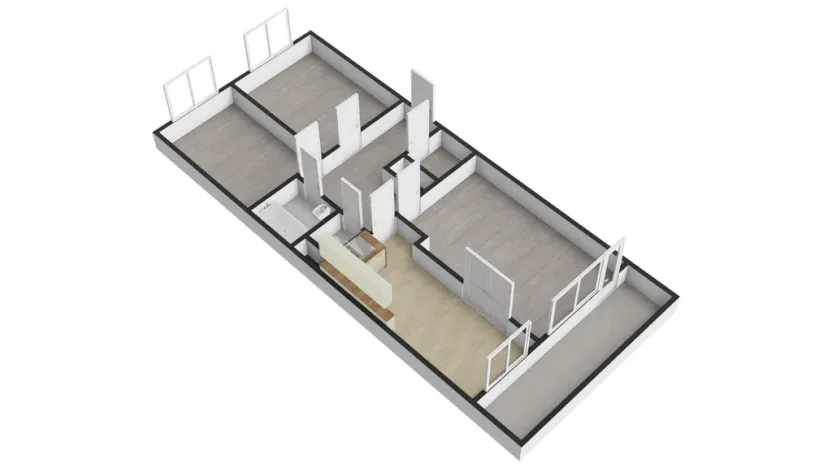Prodej bytu 3+1, Praha - Chodov, Konstantinova, 70 m2
