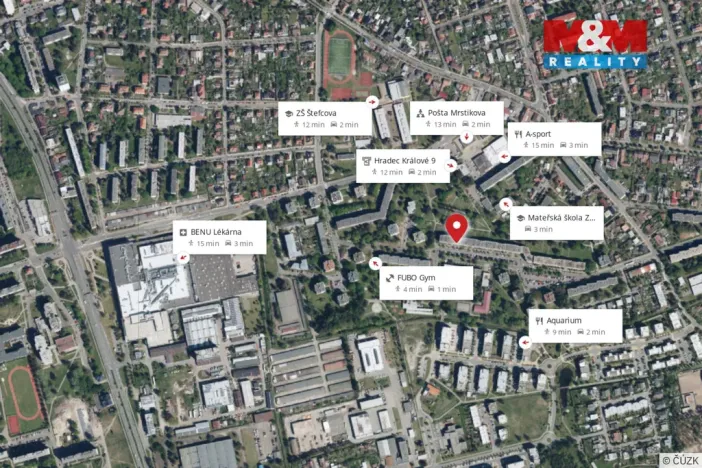 Prodej bytu 3+1, Hradec Králové - Nový Hradec Králové, Čajkovského, 82 m2