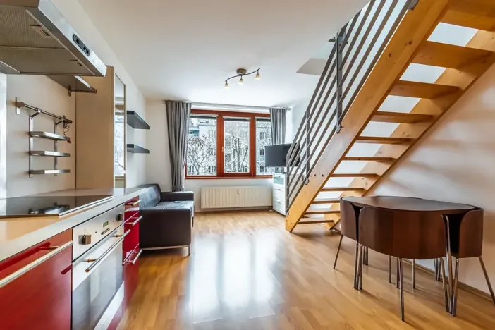 Pronájem bytu 2+kk, Praha - Libeň, Novákových, 46 m2