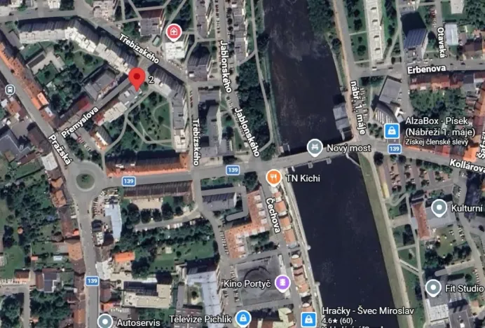 Pronájem bytu 1+1, Písek - Pražské Předměstí, Přemyslova, 42 m2