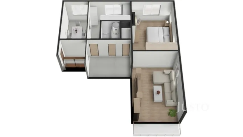 Prodej bytu 2+1, Záhoří - Horní Záhoří, 57 m2