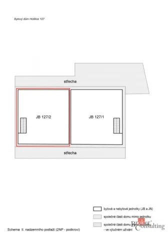 Prodej bytu 2+kk, Hoštice, 76 m2
