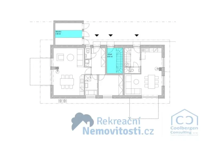 Prodej bytu 3+kk, Lipno nad Vltavou, 76 m2
