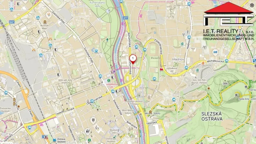 Pronájem kanceláře, Ostrava, Bohumínská, 30 m2