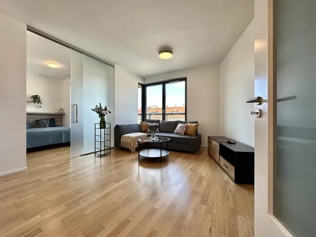 Pronájem bytu 2+kk, Praha - Žižkov, Krásova, 38 m2