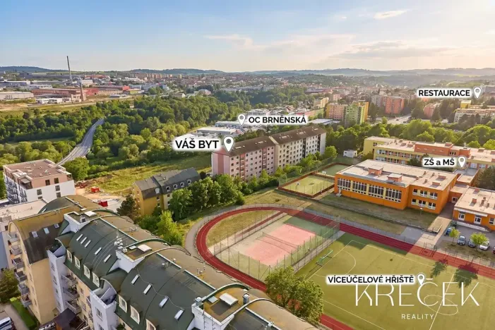 Prodej bytu 2+1, Třebíč, Modřínová, 56 m2