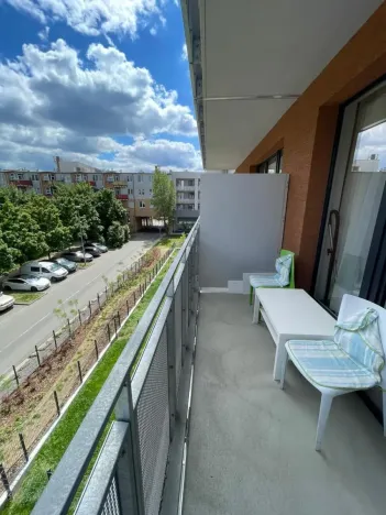 Pronájem bytu 1+kk, Praha - Vysočany, Gerstelova, 34 m2