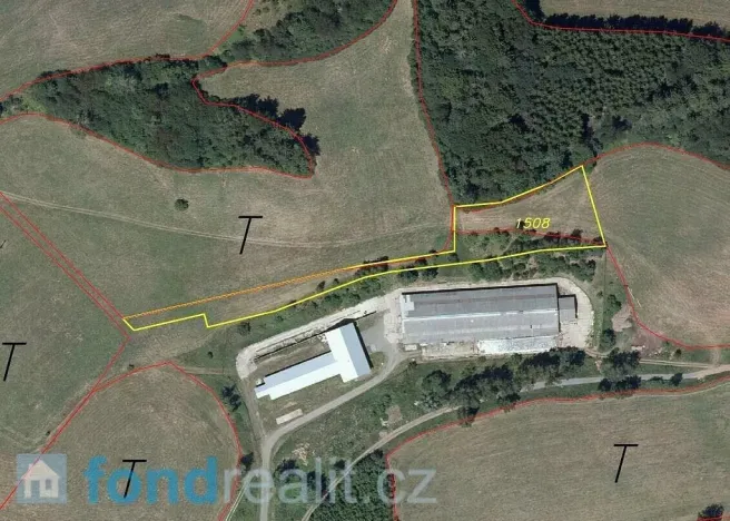 Prodej komerčního pozemku, Vidochov, 4068 m2