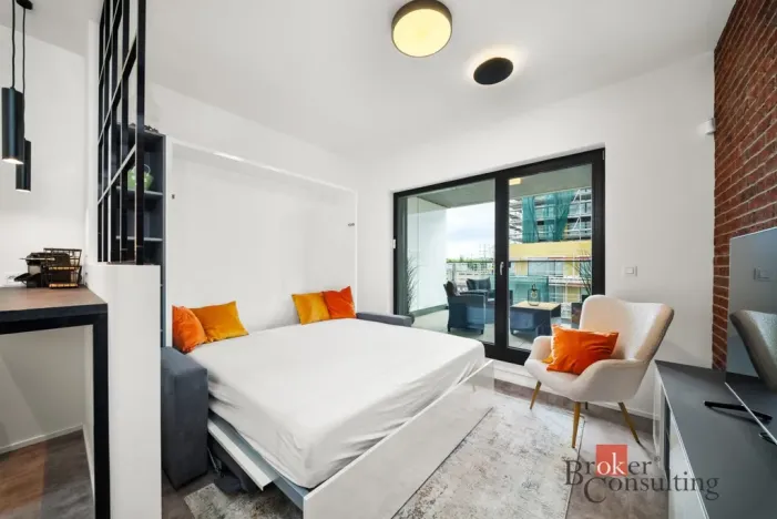 Pronájem bytu 1+kk, Praha - Žižkov, Tetauerova, 29 m2