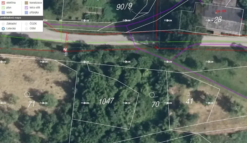 Prodej pozemku pro bydlení, Bušín, 3553 m2