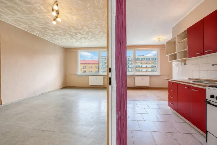 Prodej bytu 3+1, Chomutov, Palackého, 80 m2