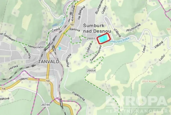 Prodej pozemku pro bydlení, Tanvald, 7881 m2