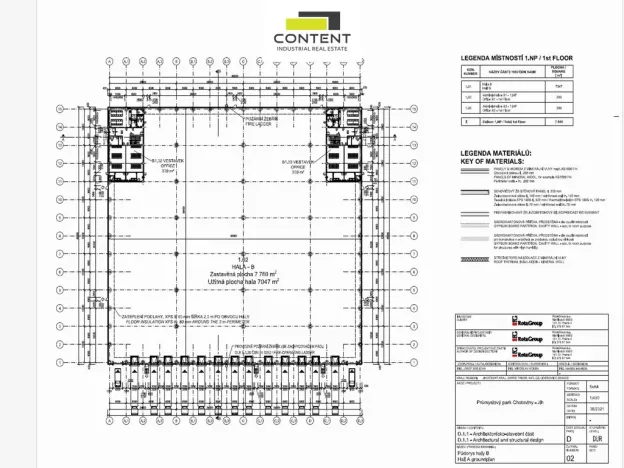 Pronájem výrobních prostor, Chotoviny - Liderovice, 7800 m2