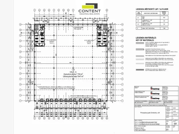 Pronájem výrobních prostor, Chotoviny - Liderovice, 7800 m2