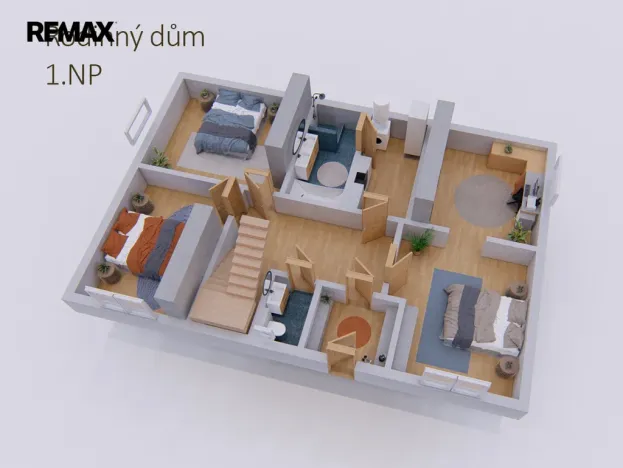 Prodej rodinného domu, Poříčí nad Sázavou, V Koutech, 230 m2