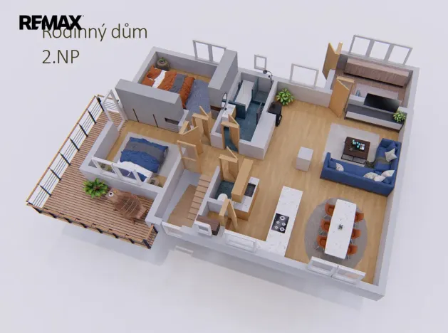 Prodej rodinného domu, Poříčí nad Sázavou, V Koutech, 230 m2
