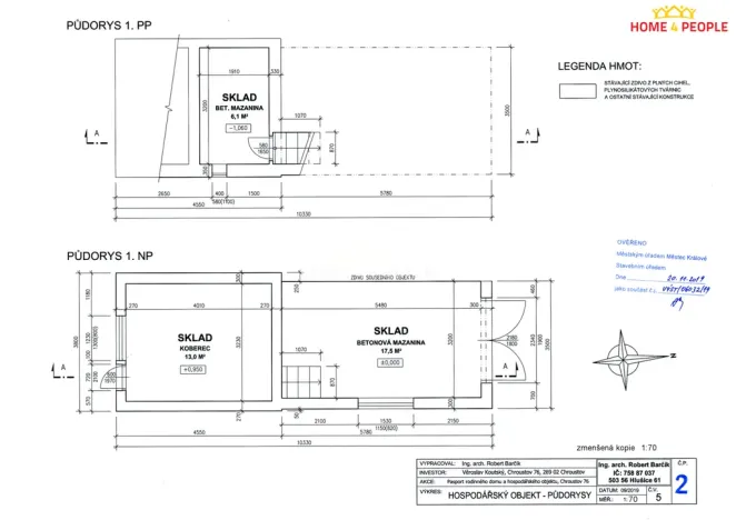 Prodej rodinného domu, Chroustov, 84 m2