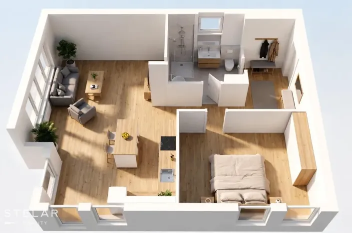 Prodej rodinného domu, Lančov, 62 m2