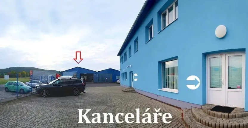 Pronájem skladu, Osov, 850 m2